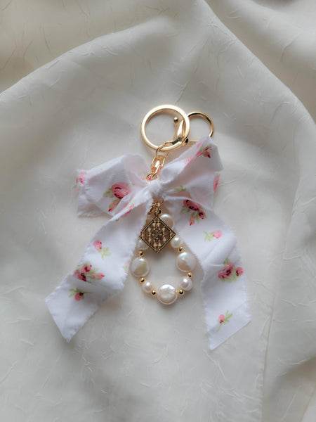 Rosette Bag Charm