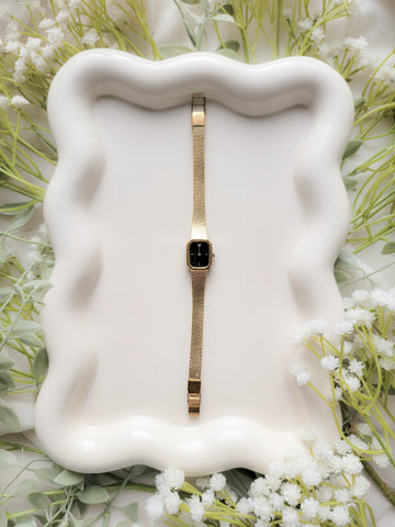 Dainty Gold Time Piece #2 (non-functional)