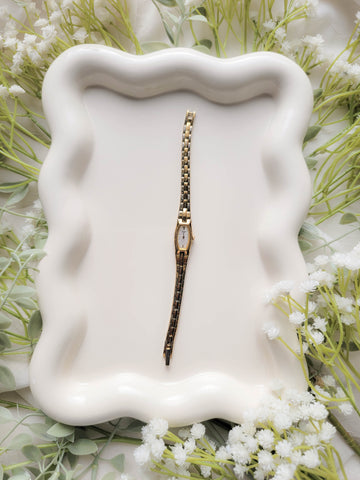 Dainty Gold Time Piece #1 (non-functional)