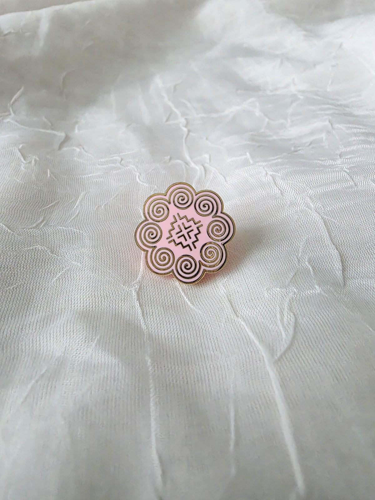 Elephant Footprint Enamel Pin