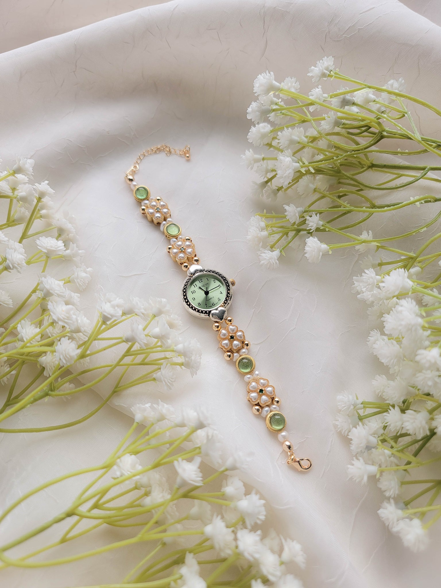 Ivory Garden Time Piece