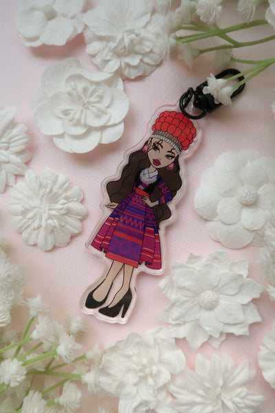 Y2K Hmong Girl Acrylic Keychains