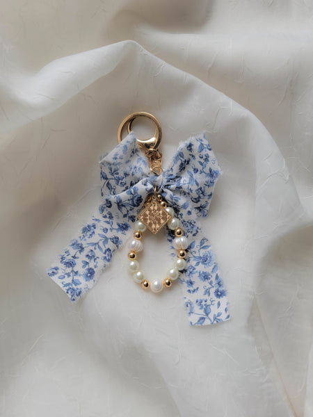 Vintage Blue Bag Charm
