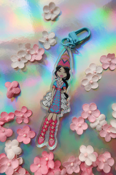 Y2K Hmong Girl Acrylic Keychains