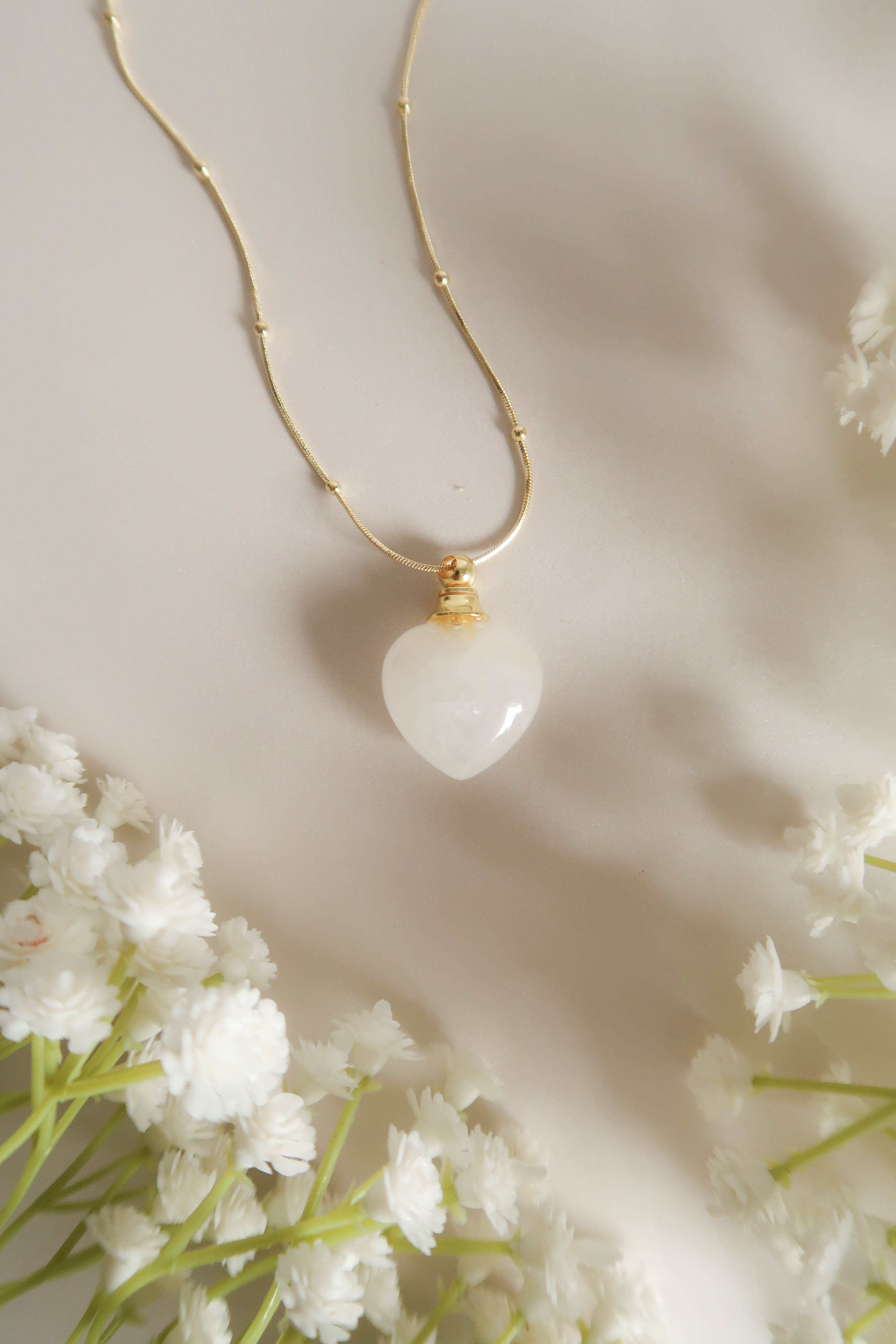 Simple Perfume Locket (Gold)