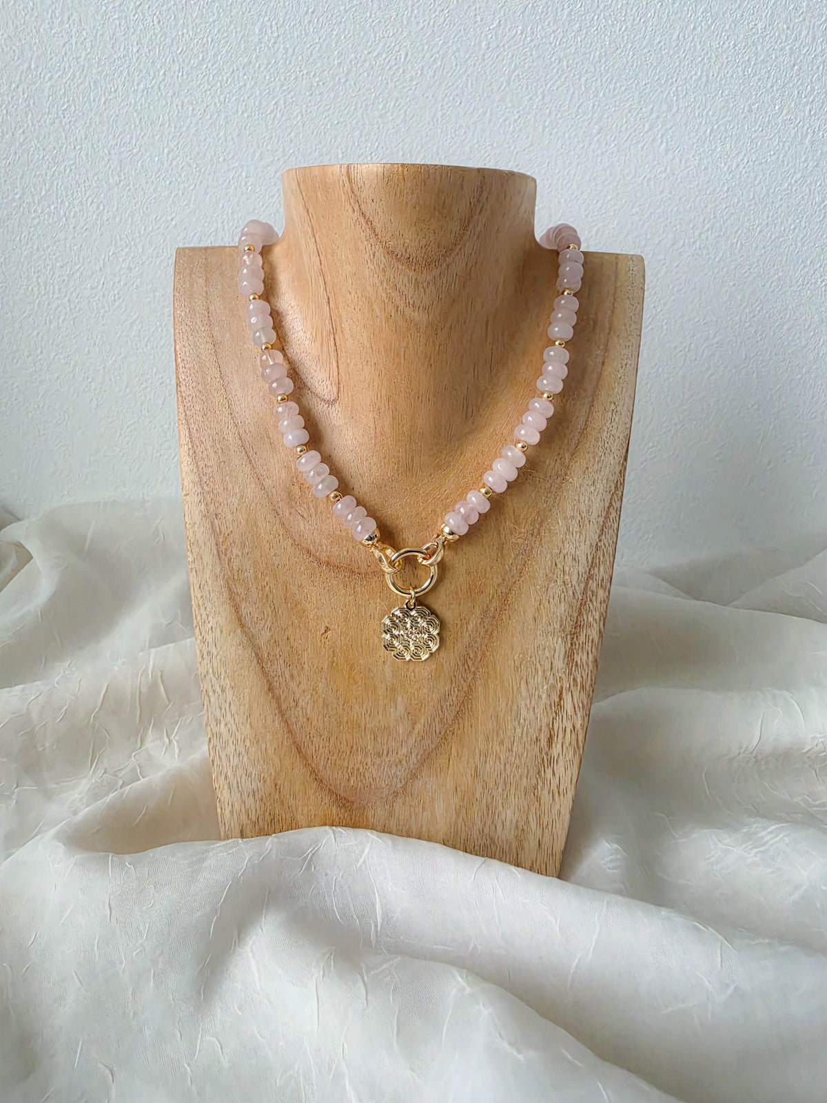 Semi-Precious Stone Beaded Necklace