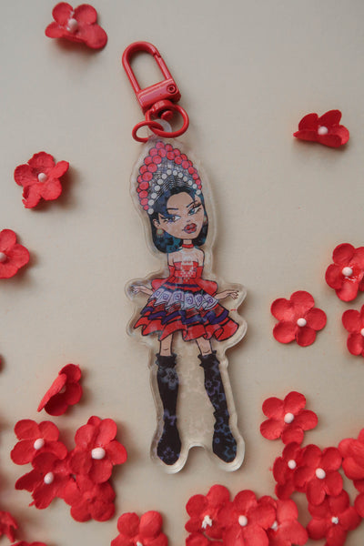 Y2K Hmong Girl Acrylic Keychains