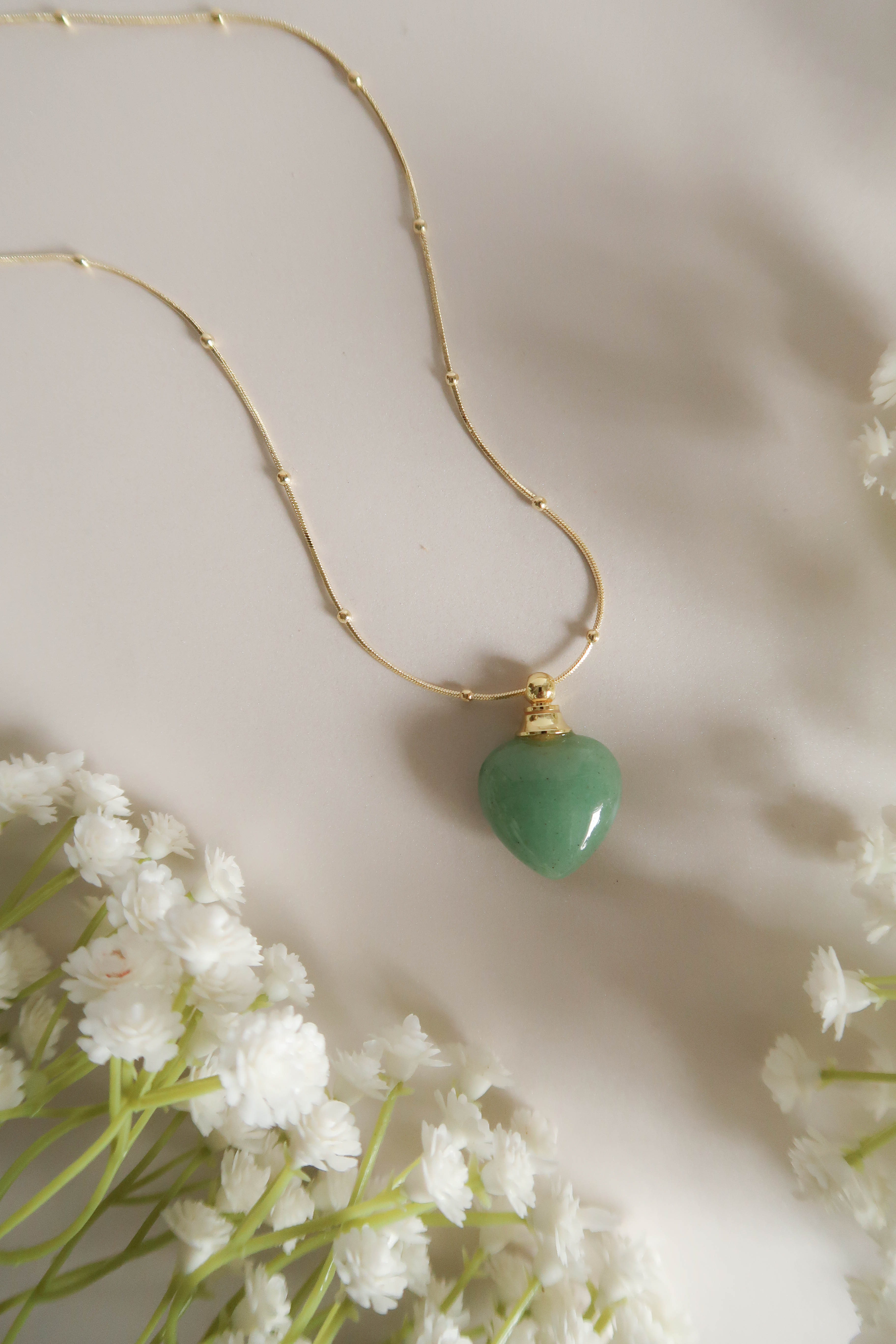 Simple Perfume Locket (Gold)