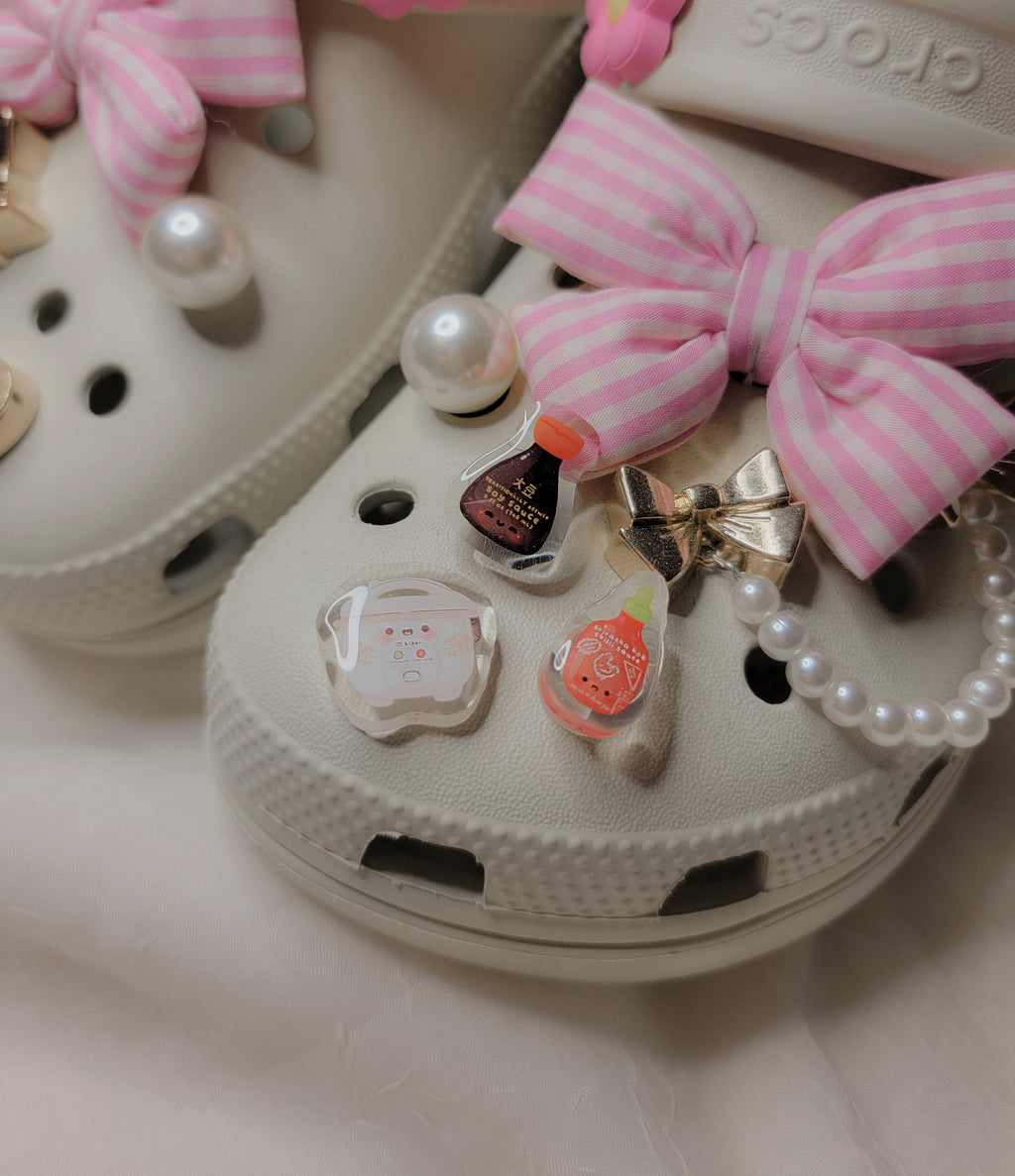 Condiment Shoe Charms