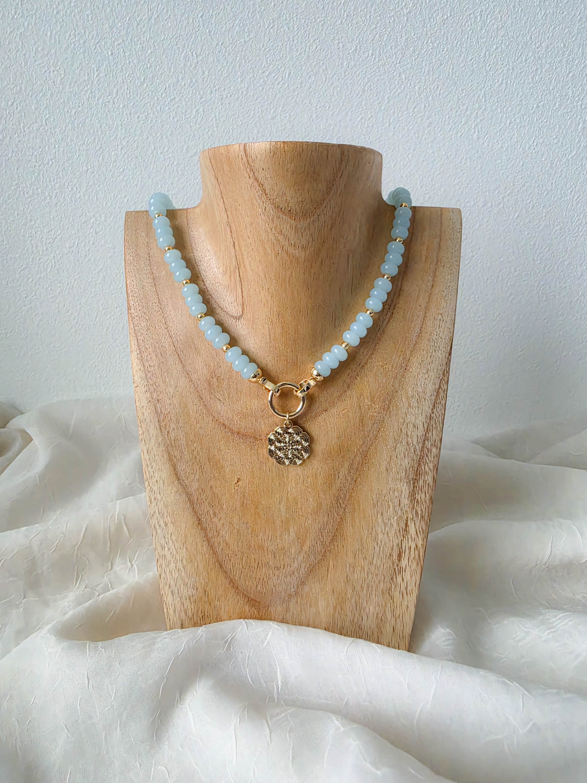 Semi-Precious Stone Beaded Necklace