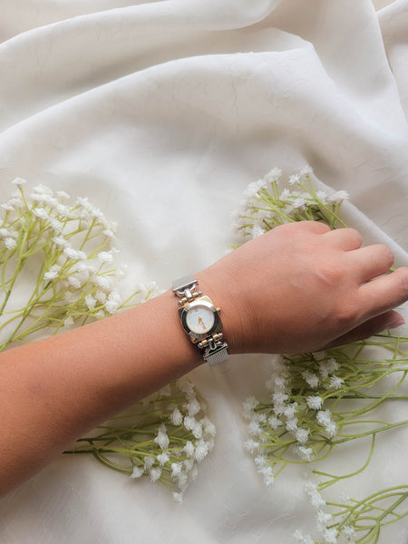 Chunky Silver Time Piece