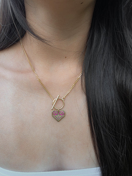 Toggle Hmong Necklace